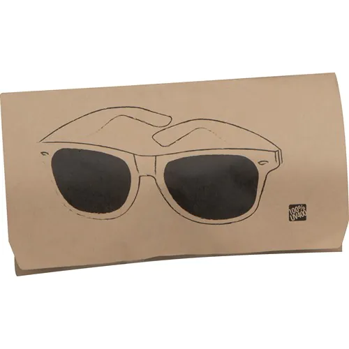 Gafas de sol con patillas de bambú