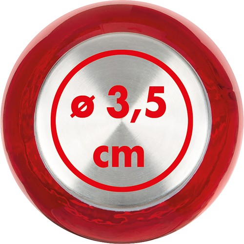 Borraccia colorata con tappo grigio