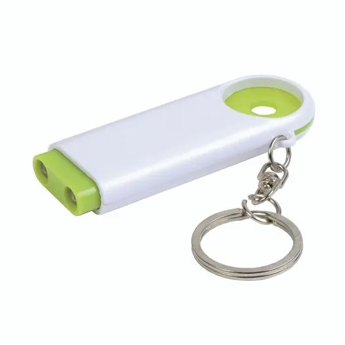 sleutelhanger met winkelmuntje