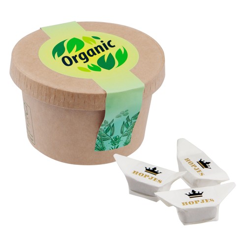 Cardboard cup with candy
