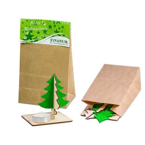 Candle holder fir tree