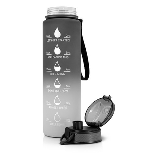 Bouteille de motivation 1000 ml Air Gifts | Kayleigh