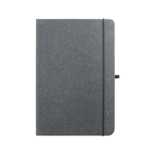MATISSE. Bloc-notes A5 avec couverture rigide en cuir (70% recyclé) avec pages lignées MATISSE. Bloc-notes A5 avec couverture rigide en cuir (70% recyclé) avec pages lignées