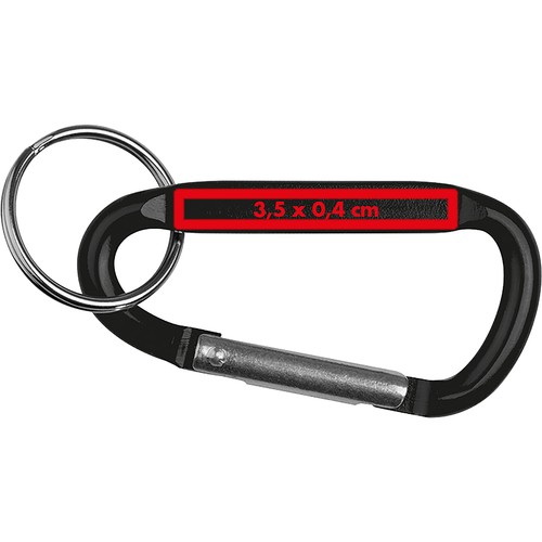Snap hook keyring