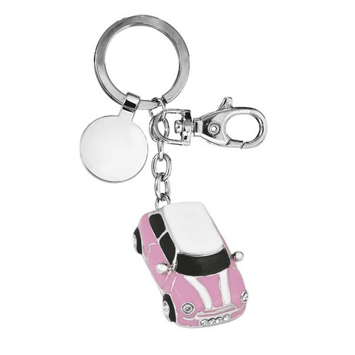 KEY CHAIN "CAR" PINK - NO BOX