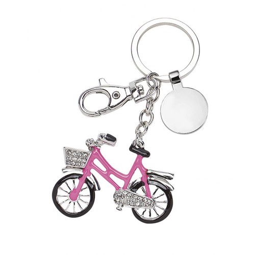 PORTE-CLÉS BICYCLETTE - ROSE- SANS BOÎTE PORTE-CLÉS BICYCLETTE - ROSE- SANS BOÎTE