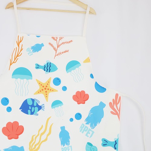 ADULT APRON IN CUSTOMIZABLE RPET ADULT APRON IN CUSTOMIZABLE RPET