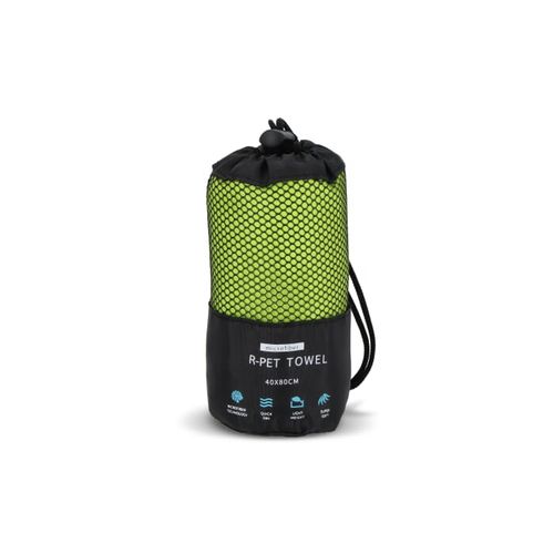 R-PET quick dry sports towel 40x80cm with pouch (200g/m²) sublimation