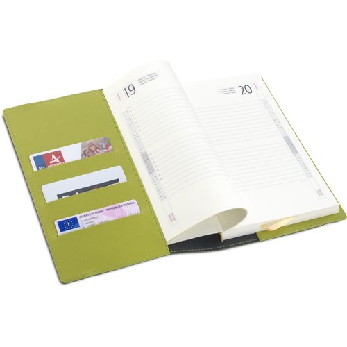 Diary with extractable pages - apple leather