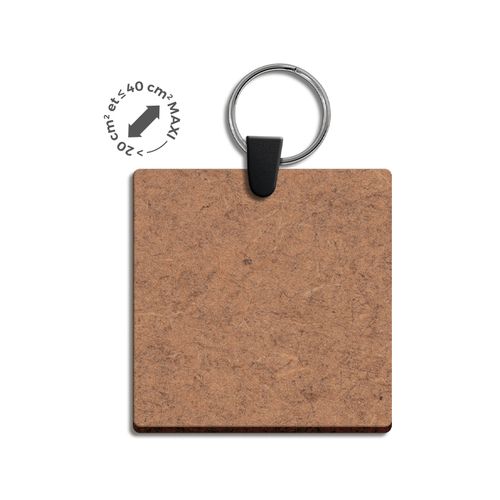 40CMv MAX 3MM THICK MDF  KEYRING