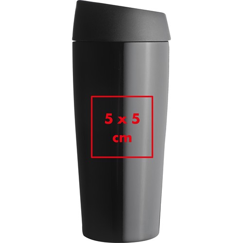 Drinking mug made of stainless steel Drinking mug made of stainless steel