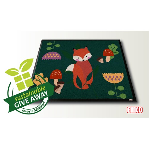 Zerbini con motivi autunnali Zerbini con motivi autunnali