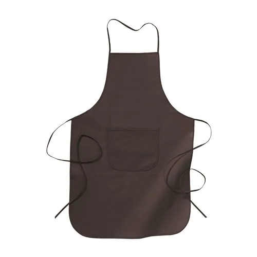 Grembiule lungo in TNT (80g/m2), con tasca frontale 60x90 cm