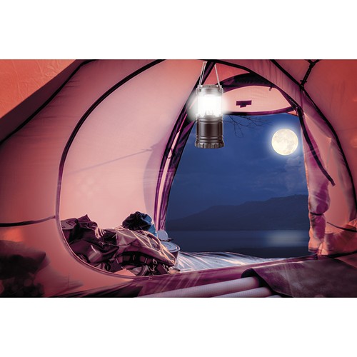 CAMPING LAMP IN PLASTIC AND METAL CAMPING LAMP IN PLASTIC AND METAL