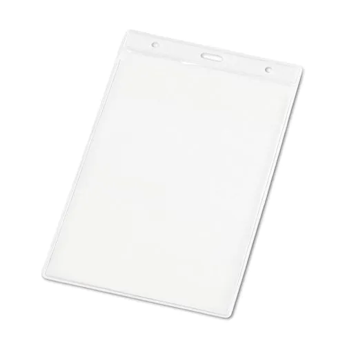 WHITMAN. Verticale badgehouder van PVC WHITMAN. Verticale badgehouder van PVC
