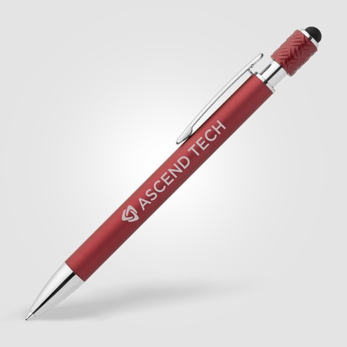Wave Aluminium Spinner Stylus Pen Wave Aluminium Spinner Stylus Pen