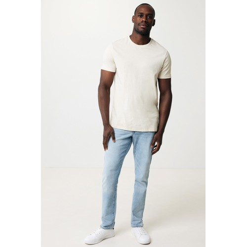 IQONIQ Manuel gerecycled katoen t-shirt ongeverfd IQONIQ Manuel gerecycled katoen t-shirt ongeverfd