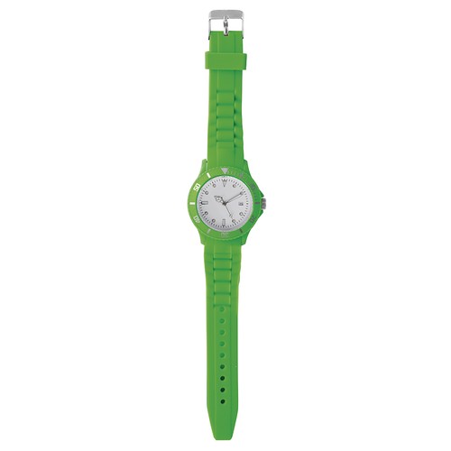 MONTRE ANALOGIQUE PERSONNALISABLE EN PLASTIQUE ET SILICONE