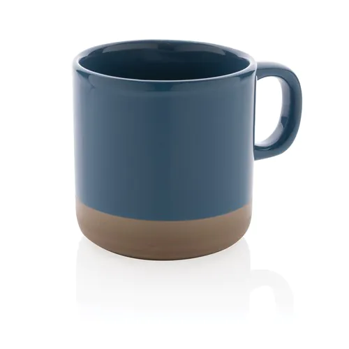 Taza de cerámica esmaltada 360ml. Taza de cerámica esmaltada 360ml.