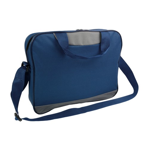 600D polyester briefcase with shoulder strap, handle and zip closure 600D polyester briefcase with shoulder strap, handle and zip closure