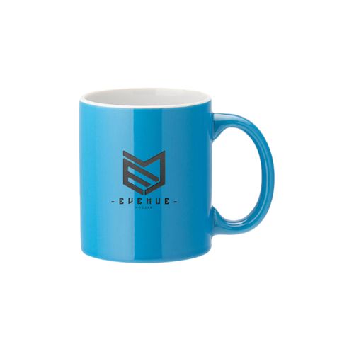 White Straight-Sided Mug 12oz (34cl) - Coloured