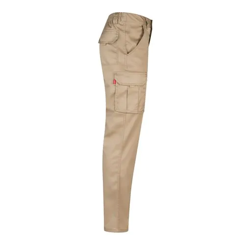 VL LUGH. Multi-pocket stretch trousers (240g/m²) in cotton (46%), EME (38%) and polyester (16%) VL LUGH. Multi-pocket stretch trousers (240g/m²) in cotton (46%), EME (38%) and polyester (16%)
