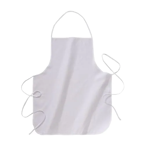 30% cotton/70% polyester (160 g/m2) cooking apron with front pocket, 68 x 72 cm 30% cotton/70% polyester (160 g/m2) cooking apron with front pocket, 68 x 72 cm