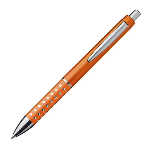 Plastic ball pen with sparkling dot grip zone Plastic ball pen with sparkling dot grip zone