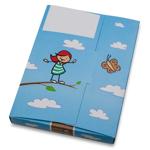 Children's Growth Chart - individual - digital printing 4/0-c