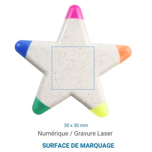 Surligneur ETOILE - Naturel
