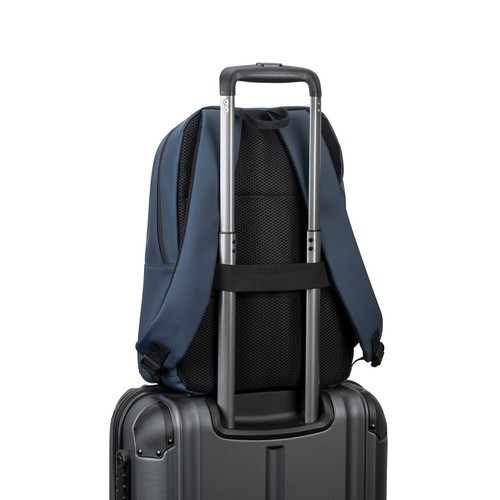 NOUMEA. PU laptop rucksack (16"), with water-resistant zips NOUMEA. PU laptop rucksack (16"), with water-resistant zips