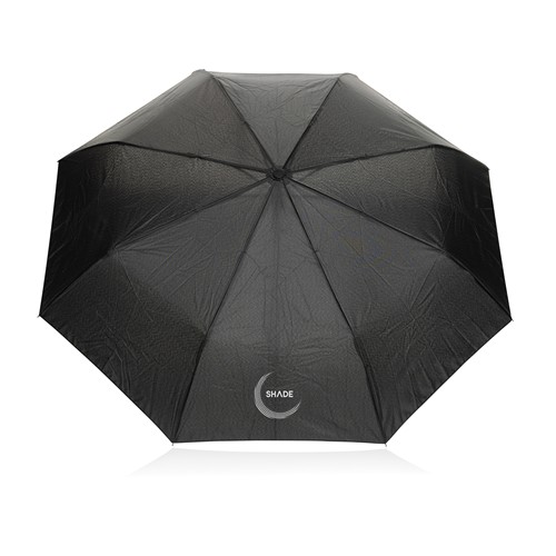 Yara 21" AWARE™ RPET solid colour umbrella with carabiner Yara 21" AWARE™ RPET solid colour umbrella with carabiner