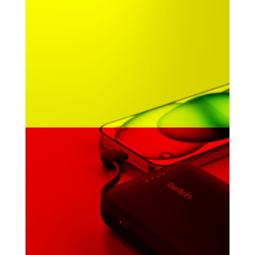 Belkin BoostCharge Power Bank 10K Câble intégré Belkin BoostCharge Power Bank 10K Câble intégré