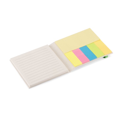 blok met zelfklevende memoblaadjes blok met zelfklevende memoblaadjes