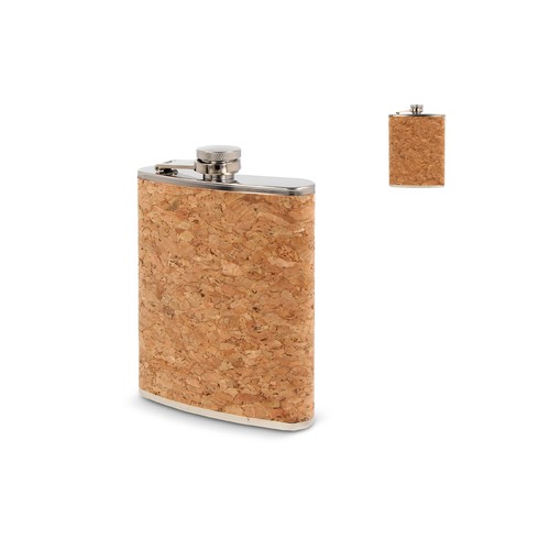 Flachmann mit Korken 220ml Flachmann mit Korken 220ml