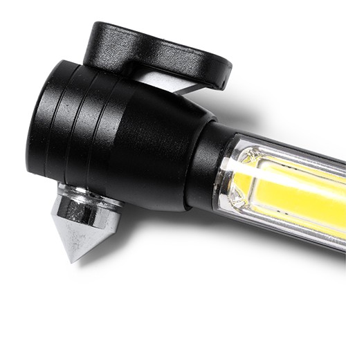 Multi-purpose aluminum torch, with hammer, glass b Lilian