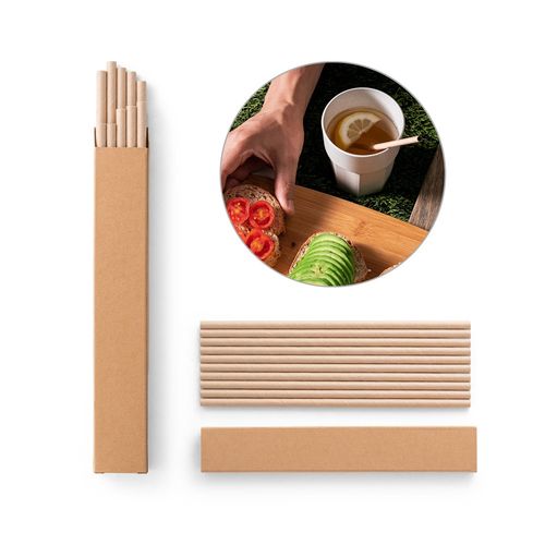 LAMONE. Set of 10 kraft paper straws LAMONE. Set of 10 kraft paper straws