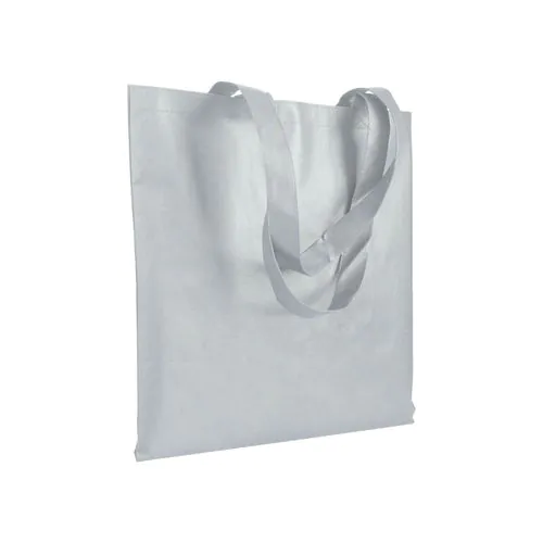 Stitched 80 g/m2 non-woven fabric shopping bag, long handles Stitched 80 g/m2 non-woven fabric shopping bag, long handles