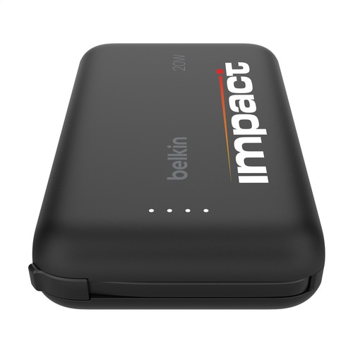 Belkin BoostCharge Power Bank 10K Câble intégré