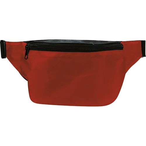 2 POCKETS WAIST BAG IN 420D POLYESTER