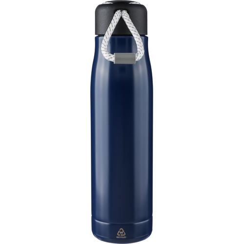 Gerecyclede roestvrijstalen dubbelwandige drinkfles (500 ml) Solene