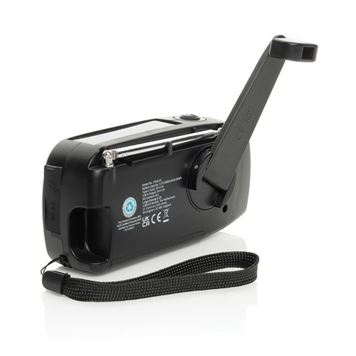 RescueWave RCS recycled plastic emergency radio RescueWave RCS recycled plastic emergency radio