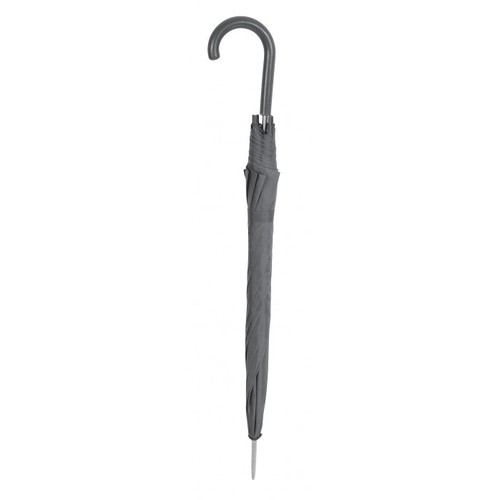 PARAPLUIE GRIS MANCHE PVC GRISE d=106cm