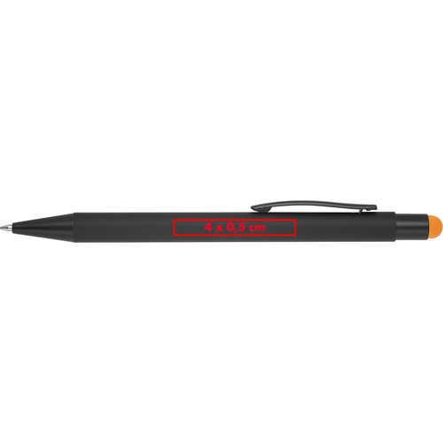 Metal ballpoint pen with touch function Ohara