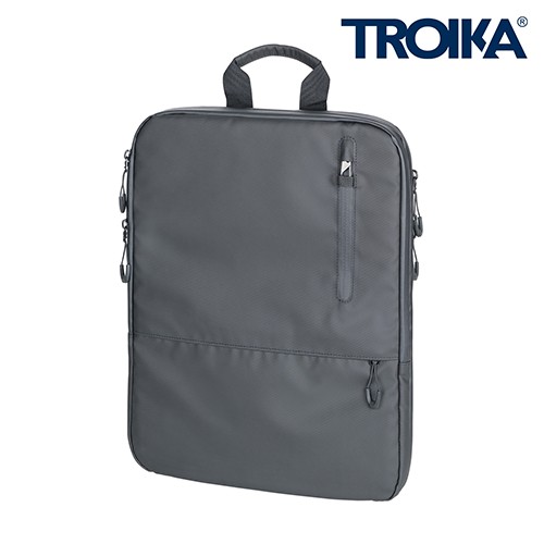 Sac à dos pour ordinateur portable TROIKA BLACK EXPANDABLE Sac à dos pour ordinateur portable TROIKA BLACK EXPANDABLE