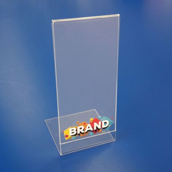 Brochure stand L DL with imprint