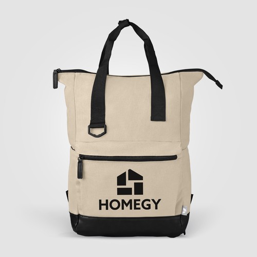 Borsa Odyssey in tela di cotone riciclato - 17 L