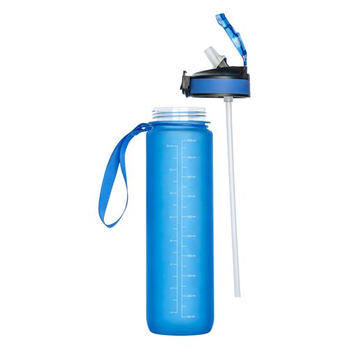 Flasche aus transparentem PETG, 1 l Flasche aus transparentem PETG, 1 l