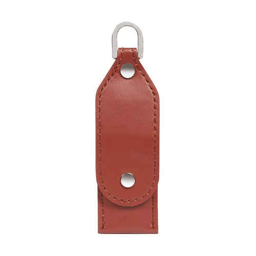 MEMOIRE USB 8GB EN CUIR ET MÉTAL