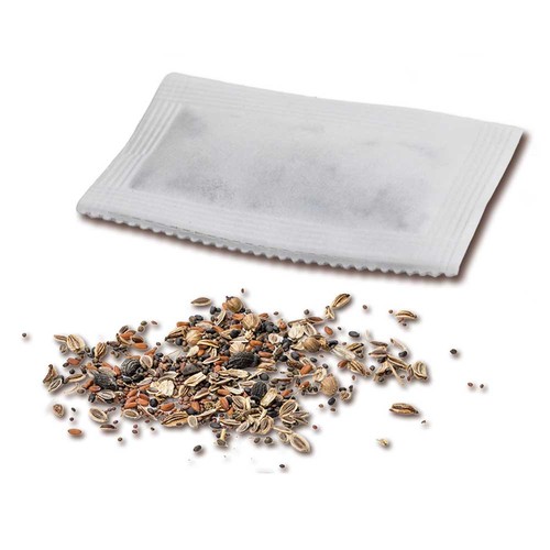 Bijen vouwkaart met zaden - individueel